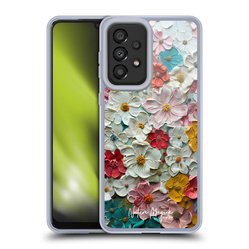 Nature Magick Paint Blobs Colorful Soft Gel Case for Samsung Galaxy A33 5G (2022)