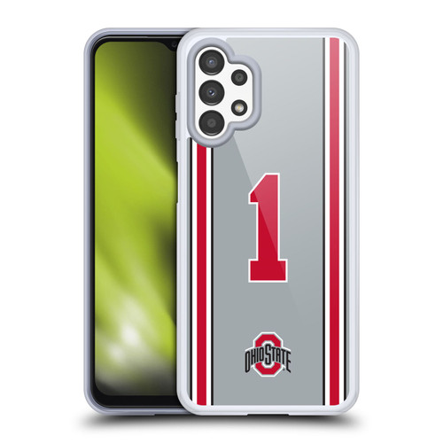 Ohio State University Jersey Football Alternate Soft Gel Case for Samsung Galaxy A13 (2022)