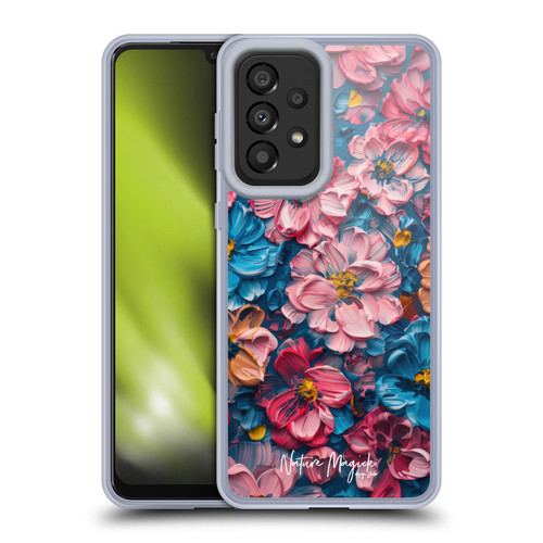 Nature Magick Paint Blobs Elegant Soft Gel Case for Samsung Galaxy A33 5G (2022)