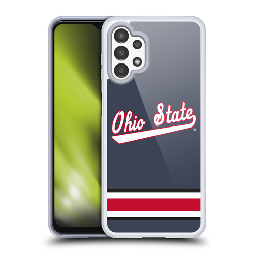 Ohio State University Jersey Hockey Outdoor Soft Gel Case for Samsung Galaxy A13 (2022)