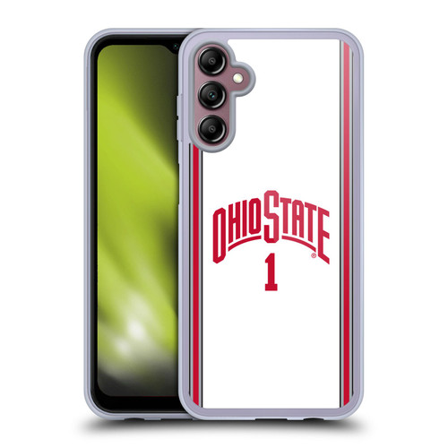 Ohio State University Jersey Basketball Away Soft Gel Case for Samsung Galaxy A14 5G