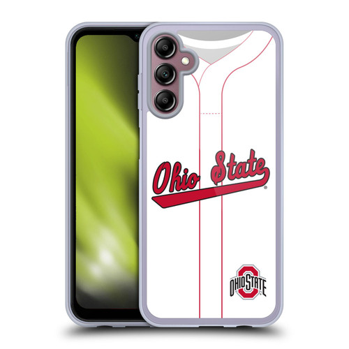Ohio State University Jersey Baseball Home Soft Gel Case for Samsung Galaxy A14 5G