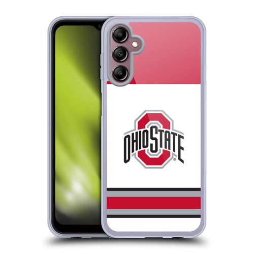 Ohio State University Jersey Hockey Home Soft Gel Case for Samsung Galaxy A14 5G