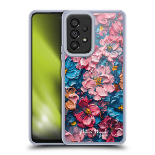 Nature Magick Paint Blobs Elegant Soft Gel Case for Samsung Galaxy A53 5G (2022)