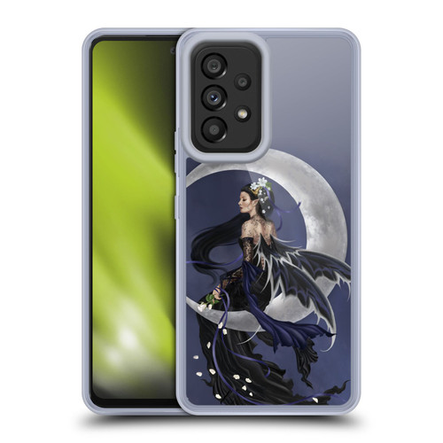Nene Thomas Crescents Solace Fairy Sitting On Moon Soft Gel Case for Samsung Galaxy A53 5G (2022)