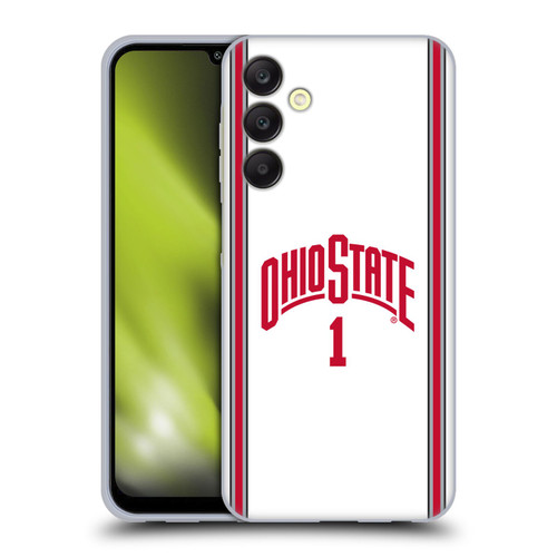Ohio State University Jersey Basketball Away Soft Gel Case for Samsung Galaxy A25 5G