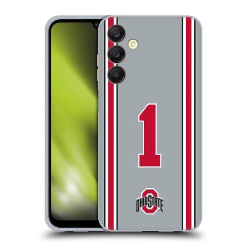 Ohio State University Jersey Football Alternate Soft Gel Case for Samsung Galaxy A25 5G