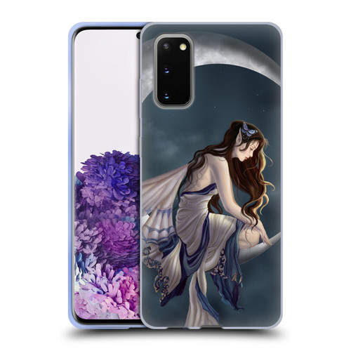 Nene Thomas Crescents Memory Fairy Sitting On Moon Soft Gel Case for Samsung Galaxy S20 / S20 5G