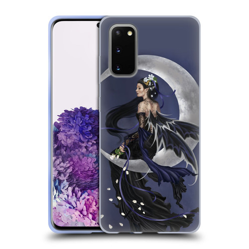 Nene Thomas Crescents Solace Fairy Sitting On Moon Soft Gel Case for Samsung Galaxy S20 / S20 5G