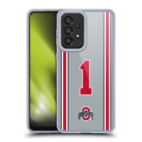Ohio State University Jersey Football Alternate Soft Gel Case for Samsung Galaxy A33 5G (2022)