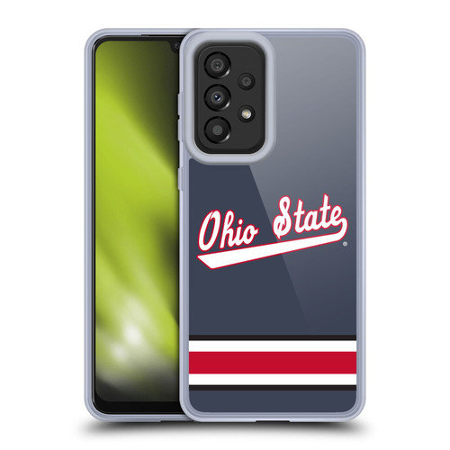 Ohio State University Jersey Hockey Outdoor Soft Gel Case for Samsung Galaxy A33 5G (2022)