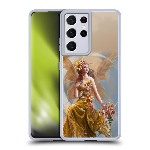 Nene Thomas Crescents Earth Fairy On Moon Soft Gel Case for Samsung Galaxy S21 Ultra 5G & MagSafe