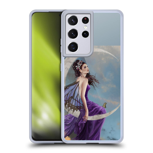 Nene Thomas Crescents Moon Amethyst Fairy Soft Gel Case for Samsung Galaxy S21 Ultra 5G & MagSafe