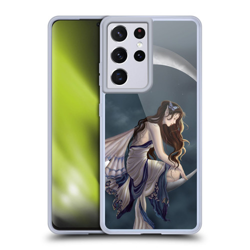 Nene Thomas Crescents Memory Fairy Sitting On Moon Soft Gel Case for Samsung Galaxy S21 Ultra 5G & MagSafe
