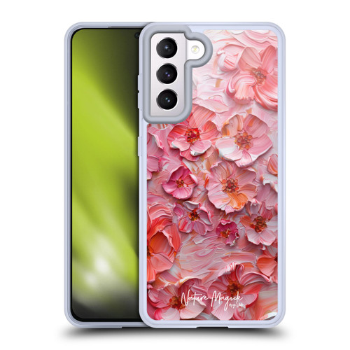Nature Magick Paint Blobs Poppy Soft Gel Case for Samsung Galaxy S21 5G & MagSafe