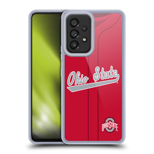 Ohio State University Jersey Baseball Away Soft Gel Case for Samsung Galaxy A53 5G (2022)