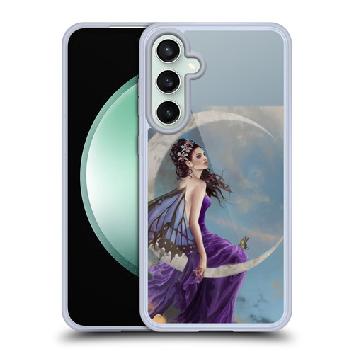 Nene Thomas Crescents Moon Amethyst Fairy Soft Gel Case for Samsung Galaxy S23 FE 5G & MagSafe