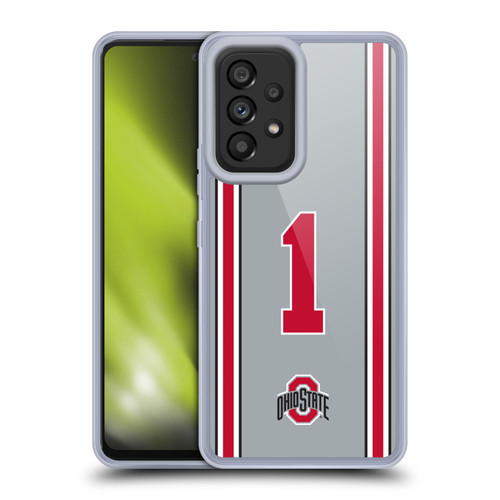 Ohio State University Jersey Football Alternate Soft Gel Case for Samsung Galaxy A53 5G (2022)