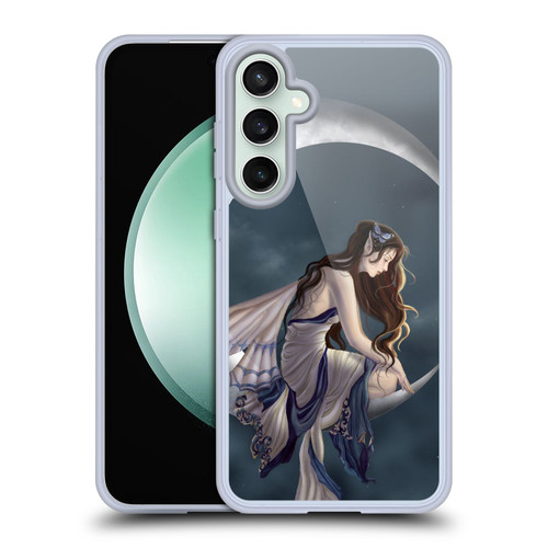 Nene Thomas Crescents Memory Fairy Sitting On Moon Soft Gel Case for Samsung Galaxy S23 FE 5G & MagSafe
