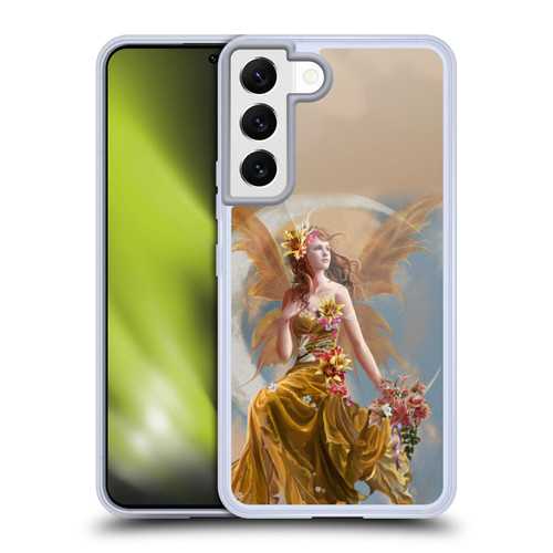 Nene Thomas Crescents Earth Fairy On Moon Soft Gel Case for Samsung Galaxy S22 5G & MagSafe