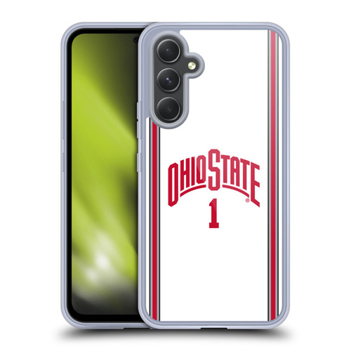 Ohio State University Jersey Basketball Away Soft Gel Case for Samsung Galaxy A54 5G