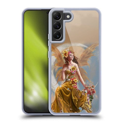 Nene Thomas Crescents Earth Fairy On Moon Soft Gel Case for Samsung Galaxy S22+ 5G & MagSafe