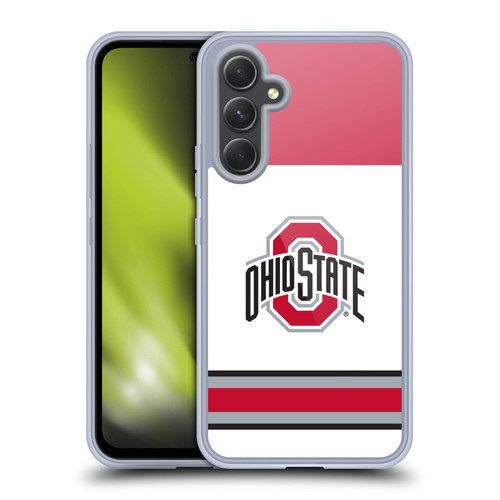 Ohio State University Jersey Hockey Home Soft Gel Case for Samsung Galaxy A54 5G