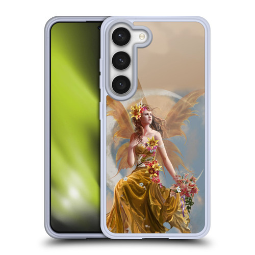 Nene Thomas Crescents Earth Fairy On Moon Soft Gel Case for Samsung Galaxy S23 5G & MagSafe