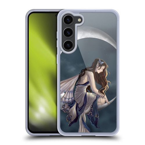 Nene Thomas Crescents Memory Fairy Sitting On Moon Soft Gel Case for Samsung Galaxy S23+ 5G & MagSafe