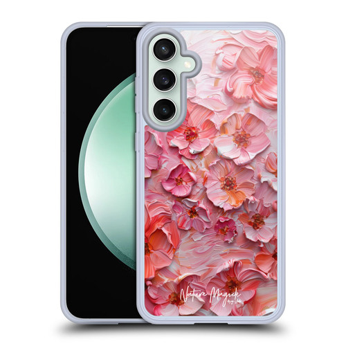 Nature Magick Paint Blobs Poppy Soft Gel Case for Samsung Galaxy S23 FE 5G & MagSafe