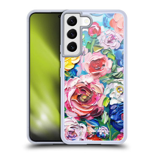 Nature Magick Paint Blobs Bloom Soft Gel Case for Samsung Galaxy S22 5G & MagSafe