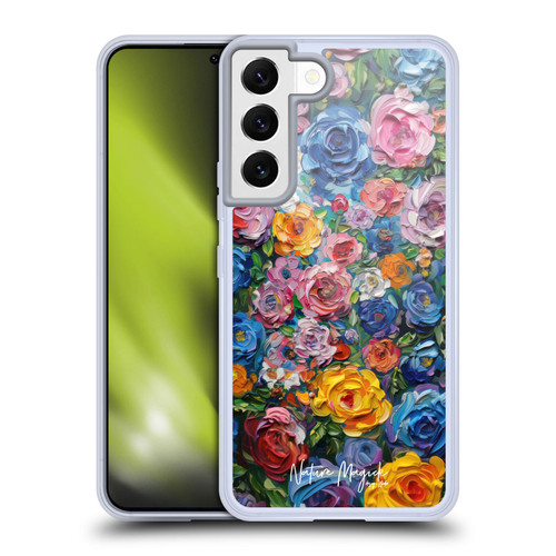 Nature Magick Paint Blobs Buds Soft Gel Case for Samsung Galaxy S22 5G & MagSafe