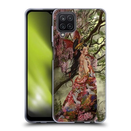 Nene Thomas Deep Forest Asian Silk Soft Gel Case for Samsung Galaxy A12 (2020)