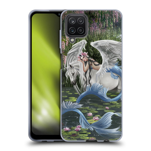 Nene Thomas Deep Forest Still Waters Mermaid & Pegasus Soft Gel Case for Samsung Galaxy A12 (2020)