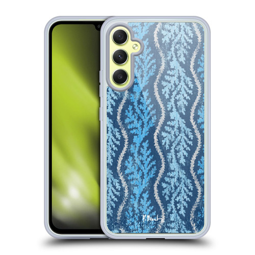 Paul Brent Coastal Reef Stripes Soft Gel Case for Samsung Galaxy A34 5G