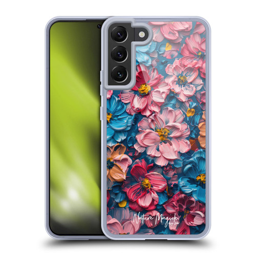 Nature Magick Paint Blobs Elegant Soft Gel Case for Samsung Galaxy S22+ 5G & MagSafe