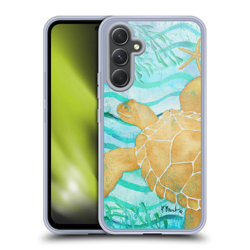 Paul Brent Coastal Aurora Turtle Soft Gel Case for Samsung Galaxy A54 5G