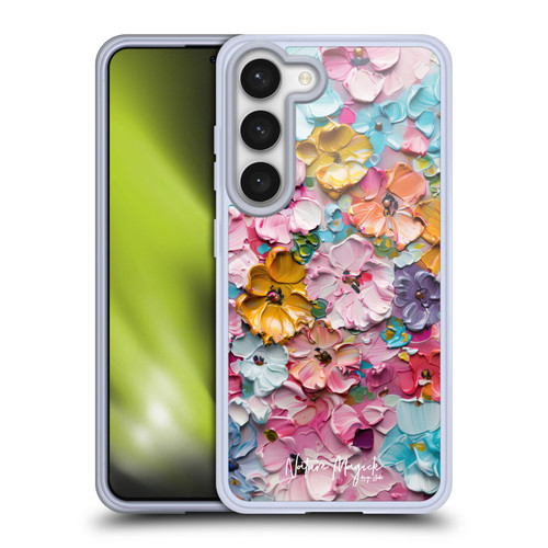 Nature Magick Paint Blobs Pretty Soft Gel Case for Samsung Galaxy S23 5G & MagSafe