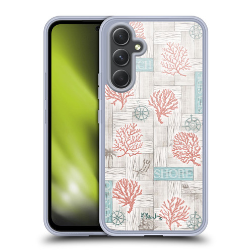 Paul Brent Coastal Coral Azul Soft Gel Case for Samsung Galaxy A54 5G
