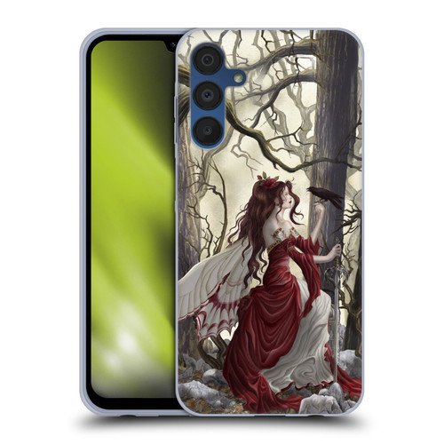 Nene Thomas Deep Forest Magic Fairy In Forest Raven Soft Gel Case for Samsung Galaxy A15 & MagSafe