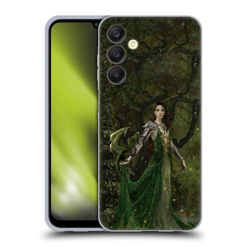 Nene Thomas Deep Forest Green Dragon Witch Of Fate Soft Gel Case for Samsung Galaxy A25 5G