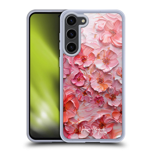 Nature Magick Paint Blobs Poppy Soft Gel Case for Samsung Galaxy S23+ 5G & MagSafe
