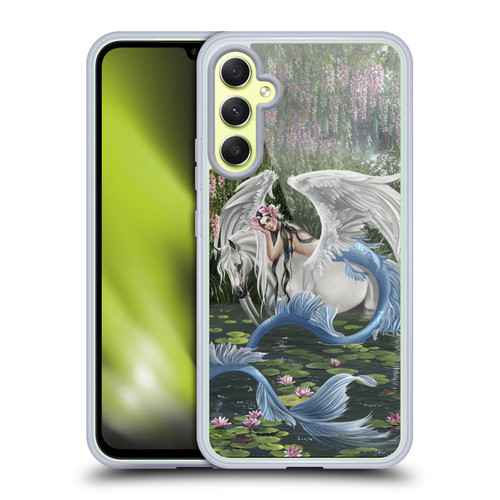 Nene Thomas Deep Forest Still Waters Mermaid & Pegasus Soft Gel Case for Samsung Galaxy A34 5G