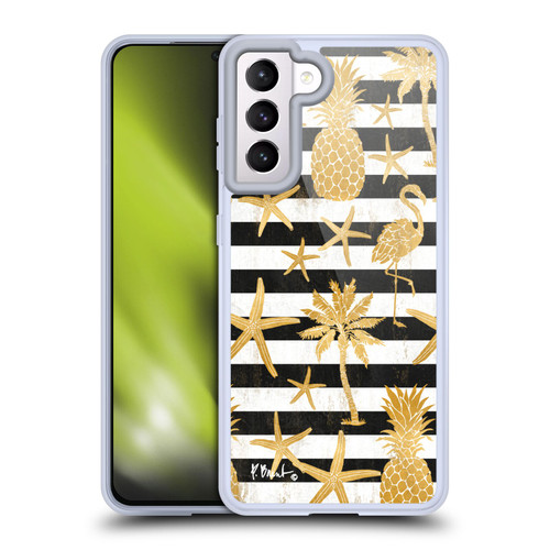 Paul Brent Coastal Gold Coast Soft Gel Case for Samsung Galaxy S21 5G & MagSafe