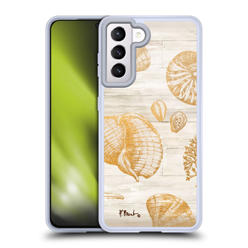 Paul Brent Coastal Shells Soft Gel Case for Samsung Galaxy S21 5G & MagSafe