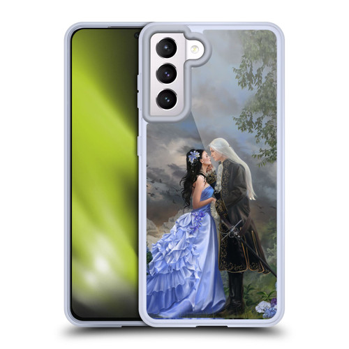 Nene Thomas Deep Forest Victorian Lovers In Garden Soft Gel Case for Samsung Galaxy S21 5G & MagSafe