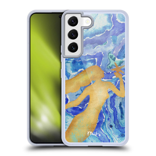 Paul Brent Coastal Agate Mermaid Soft Gel Case for Samsung Galaxy S22 5G & MagSafe