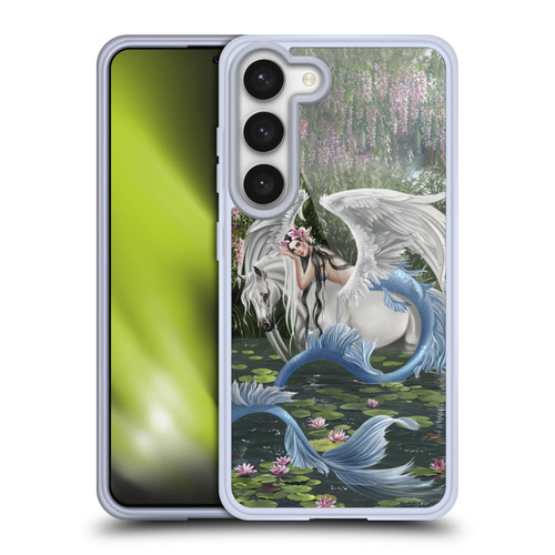 Nene Thomas Deep Forest Still Waters Mermaid & Pegasus Soft Gel Case for Samsung Galaxy S23 5G & MagSafe