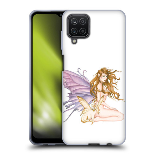 Nene Thomas Fairies Amber With Fairy Cat Soft Gel Case for Samsung Galaxy A12 (2020)