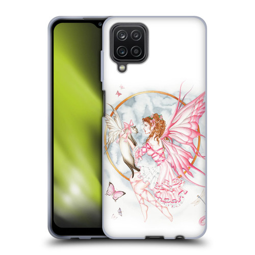 Nene Thomas Fairies The Gift Pink With Cat Soft Gel Case for Samsung Galaxy A12 (2020)